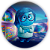Mini Painel - Tristeza Divertida Mente - Sublimado 3D - Imagem 1