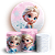 KIT Redondo e Trio - Frozen - Sublimado 3D - Imagem 1
