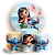 KIT Redondo e Trio - Lilo e Stitch - Sublimado 3D - Imagem 1