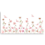 Painel Retangular - Jardim Floral - Sublimado 3D - Imagem 1