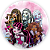 Mini Painel - Monster High - Sublimado 3D - Imagem 1