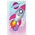 Faixa Lateral - Astronauta Rosa - Sublimado 3D - Imagem 1