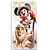 Faixa Lateral - Minnie Safari - Sublimado 3D - Imagem 1