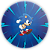 Painel Redondo - Sonic - Sublimado 3D - Imagem 1