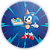 Painel Redondo - Sonic - Sublimado 3D - Imagem 1