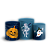 Trio Cilindro - Dia das Bruxas Halloween - Sublimado 3D - Imagem 1