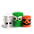 Trio Cilindro - Dia das Bruxas Halloween - Sublimado 3D - Imagem 1
