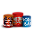 Trio Cilindro - Casca de Bala - Sublimado 3D - Imagem 1