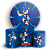 KIT Redondo e Trio - Sonic - Sublimado 3D - Imagem 1