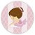 Mini Painel - Bailarina Cute - Sublimado 3D - Imagem 1
