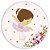 Mini Painel - Bailarina Cute - Sublimado 3D - Imagem 1