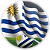 Mini Painel - Uruguai Futebol - Sublimado 3D - Imagem 1