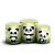 Trio Cilindro - Panda - Sublimado 3D + Elástico - Imagem 1
