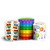 Trio Cilindro - Pop It Fidget Toys - Sublimado 3D + Elástico - Imagem 1