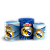 Trio Cilindro - Time Real Madrid - Sublimado 3D + Elástico - Imagem 1