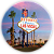 Painel Redondo - Las Vegas - Sublimado 3D - Imagem 1