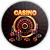 Painel Redondo - Cassino - Sublimado 3D - Imagem 1