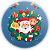 Painel Redondo - Natal - Sublimado 3D - Imagem 1
