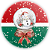 Painel Redondo - Natal - Sublimado 3D - Imagem 1