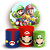 KIT Redondo e Trio - Super Mario - Sublimado 3D - Imagem 1