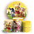 KIT Redondo e Trio - Ursinho Pooh - Sublimado 3D - Imagem 1