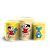 Trio Cilindro - Monica Turma da Monica - Sublimado 3D + Elástico - Imagem 1