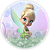 Mini Painel - Tinker Bell Sininho - Sublimado 3D - Imagem 1