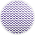 Painel Redondo - Fundo Chevron Zig Zag - Sublimado 3D - Imagem 1