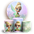 KIT Redondo e Trio - Tinker Bell Sininho - Sublimado 3D - Imagem 1