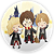 Painel Redondo - Harry Potter - Sublimado 3D - Imagem 1