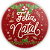 Painel Redondo - Natal  - Sublimado 3D - Imagem 1