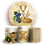 KIT Redondo e Trio - Religioso Eucaristia - Sublimado 3D - Imagem 1