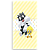 Faixa Lateral - Looney Tunes Amarelo - Sublimado 3D - Imagem 1