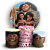 KIT Redondo e Trio - Moana - Sublimado 3D - Imagem 1