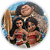 Painel Redondo - Moana - Sublimado 3D - Imagem 1
