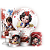 KIT Redondo Trio e Faixa - Branca De Neve - Sublimado 3D - Imagem 1