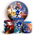 KIT Redondo e Trio - Sonic Shadow - Sublimado 3D - Imagem 1