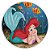 Mini Painel - Ariel Pequena Sereia - Sublimado 3D - Imagem 1