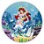 Mini Painel - Ariel Pequena Sereia - Sublimado 3D - Imagem 1