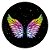Mini Painel - Asas Glitter - Sublimado 3D - Imagem 1
