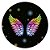 Mini Painel - Asas Glitter - Sublimado 3D - Imagem 1