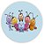 Mini Painel - Bichikids - Sublimado 3D - Imagem 1