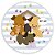 Mini Painel - Cachorros - Sublimado 3D - Imagem 1