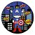 Mini Painel - Capitao America Cute - Sublimado 3D - Imagem 1