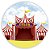 Mini Painel - Circo - Sublimado 3D - Imagem 1