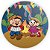 Mini Painel - Festa Junina Turma da Monica - Sublimado 3D - Imagem 1