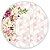 Mini Painel - Floral Geometrico - Sublimado 3D - Imagem 1
