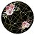 Mini Painel - Floral Linhas Douradas - Sublimado 3D - Imagem 1