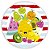 Mini Painel - Frutinhas - Sublimado 3D - Imagem 1