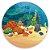 Mini Painel - Fundo do Mar - Sublimado 3D - Imagem 1